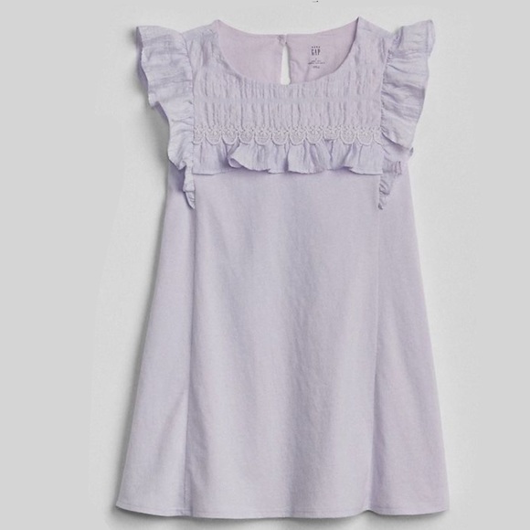 Lavender ruffle dress, NWT - Picture 1 of 4